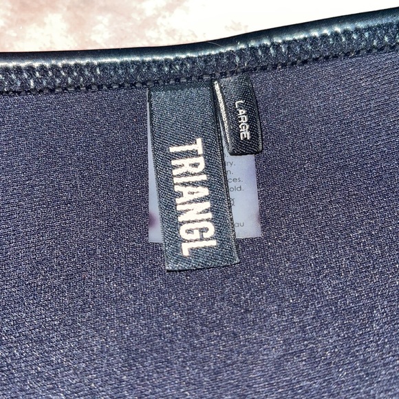 Triangl bathing swim bottoms black Large - Picture 5 of 6